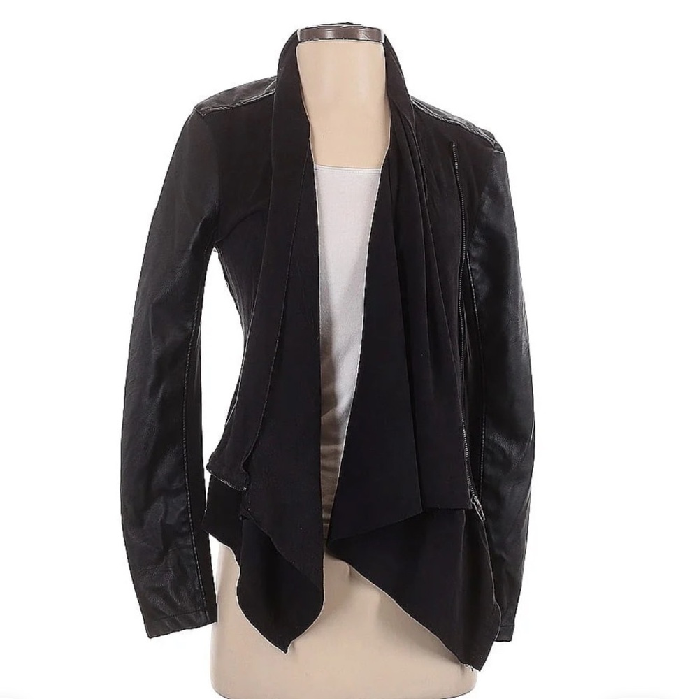 Blank NYC Faux Leather/Suede Jacket